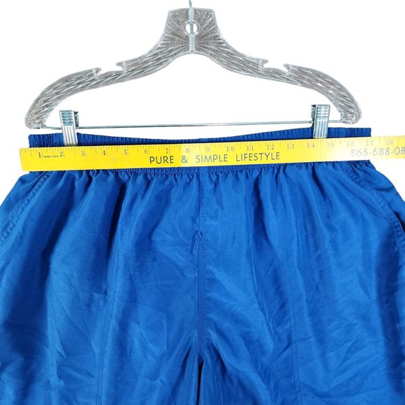 Speedo Men's Swim Trunks Elastic Waist Lined Blue XL Board Shorts Cruise Vacay - Picture 6 of 6